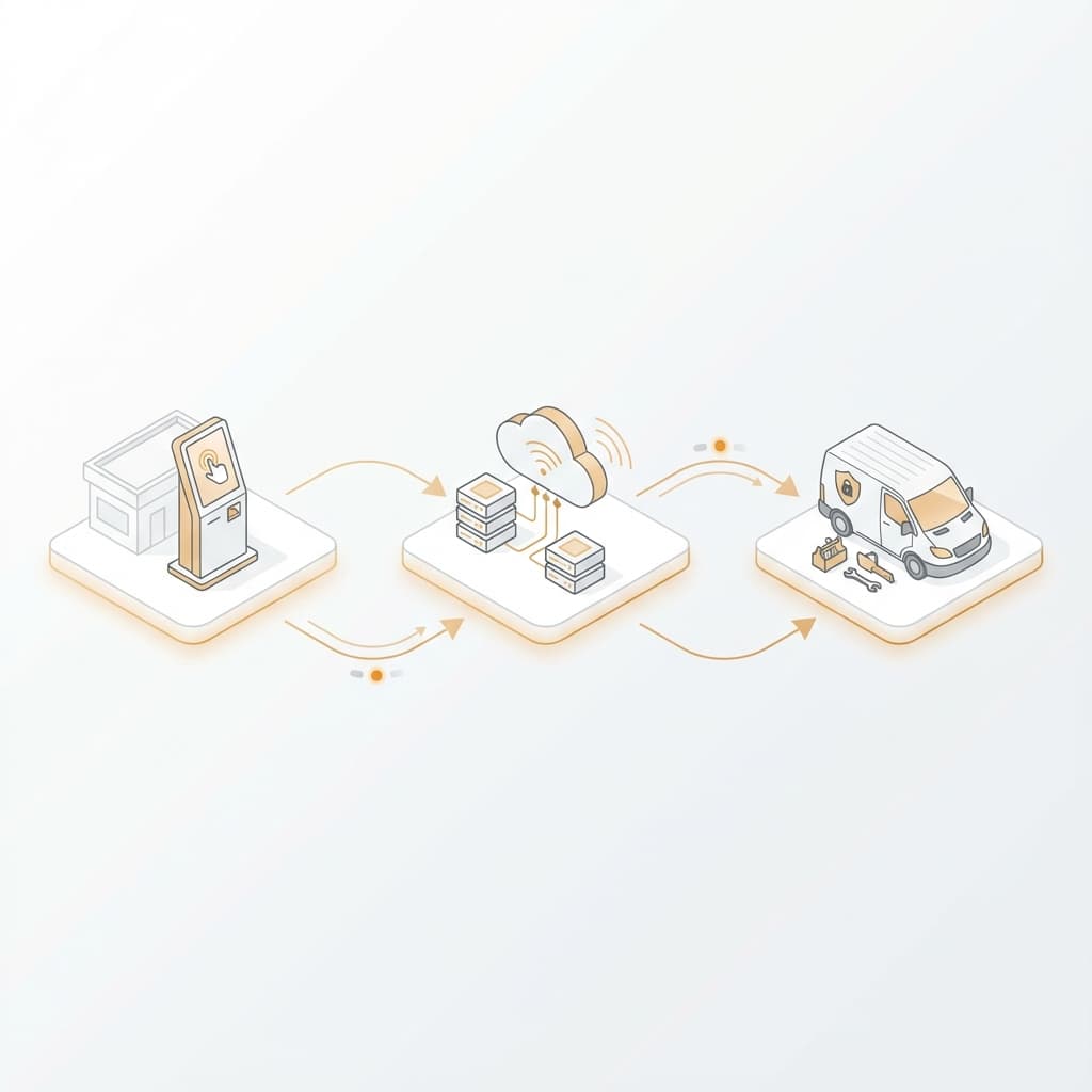 Visualization of the Kiosk for lead gen model